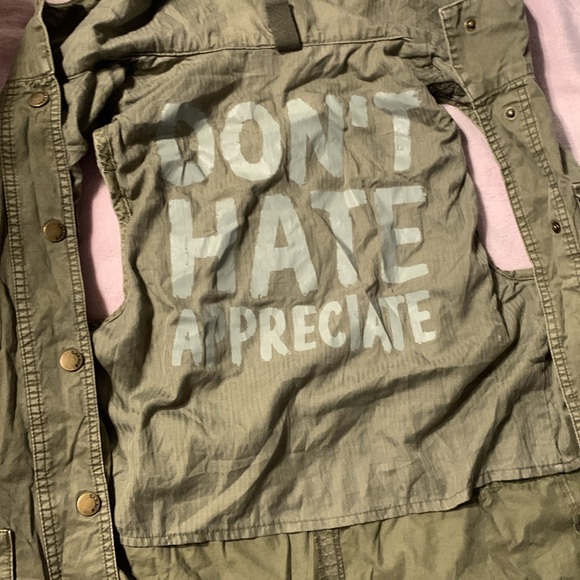 Garage Green Vest women’s xs - Picture 2 of 4